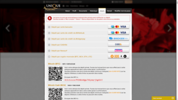 🟢 Unique Casino (wager x30)