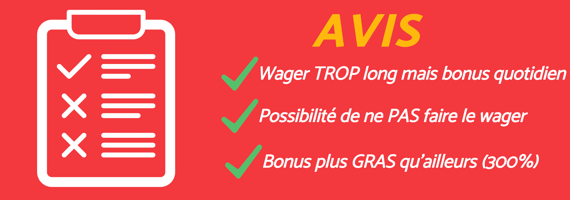 Avis Machance Casino