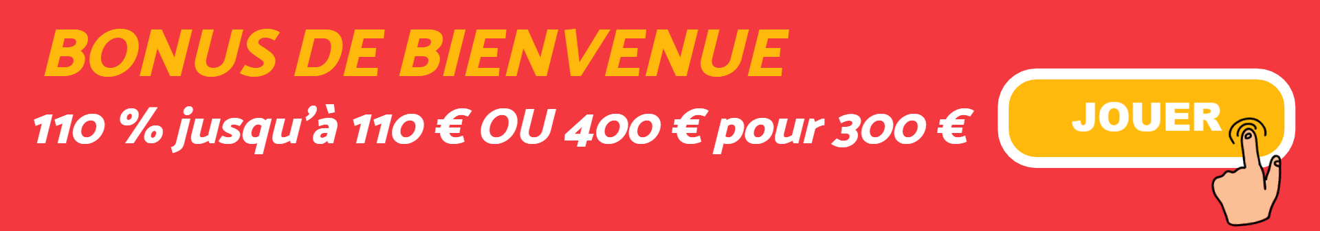 Bonus de bienvenue Casino Tortuga