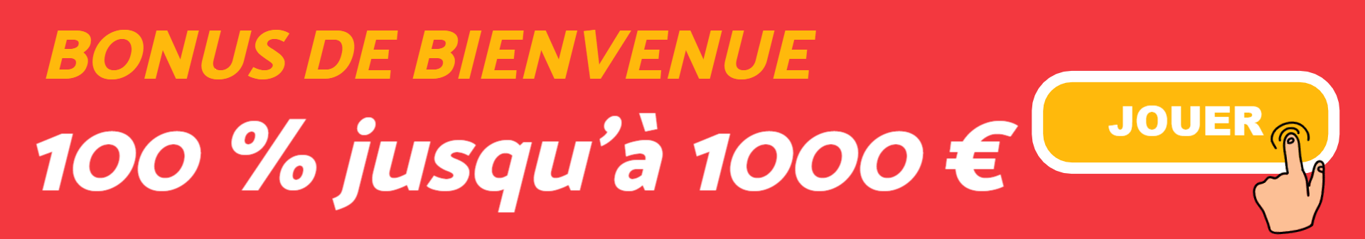 Bonus de bienvenue Casino Evolve