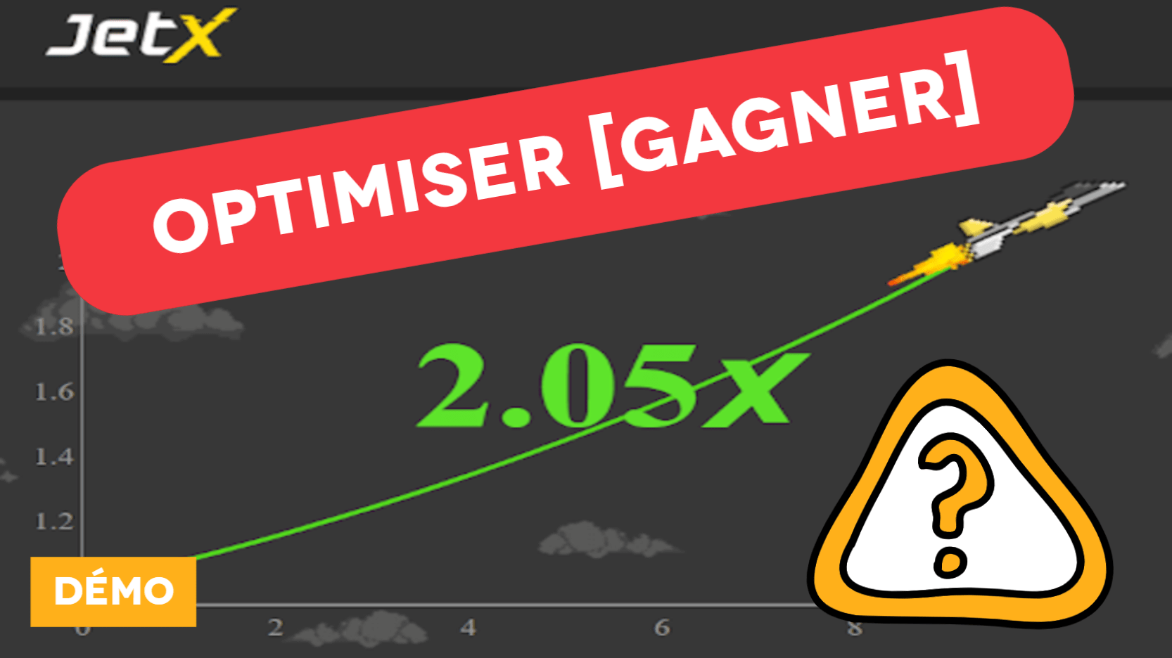 [DÉMO GRATUITE] JET X : Le petit jeu qui fait BOUM : MÉTHODE, OPTIMISATION, LIMITES !