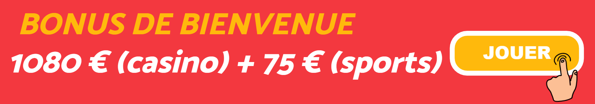 Bonus de bienvenue Casino360