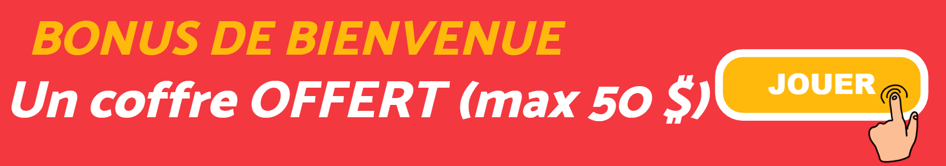 Bonus de bienvenue Gamdom